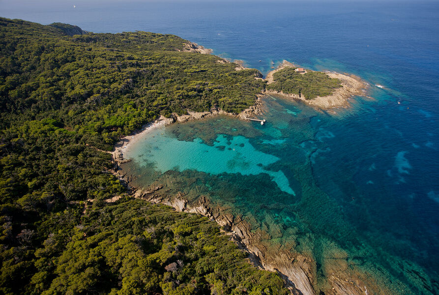 L'île de Port Cros, coeur de parc National à Hyères