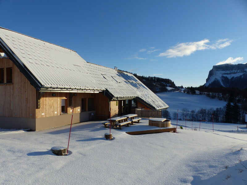Le gîte en hiver Le gîte en hiver