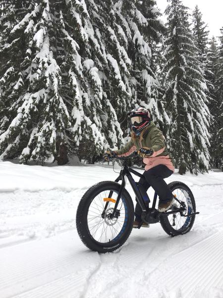 Initiation au Fat Bike avec Evolution 2_Avoriaz