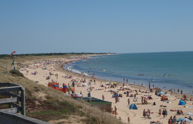 Plage des Gollandières