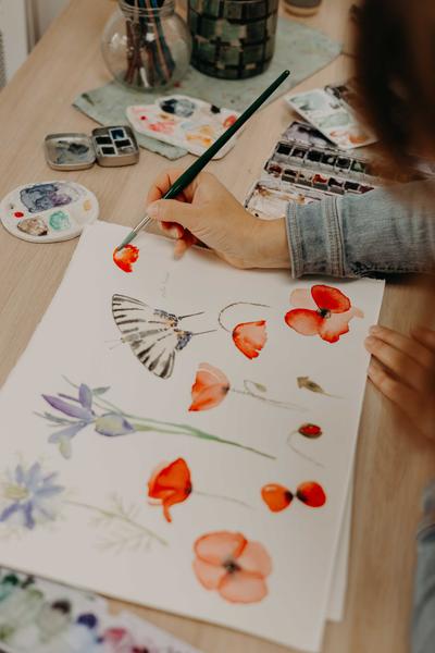 Aquarelle Bianca Touchart