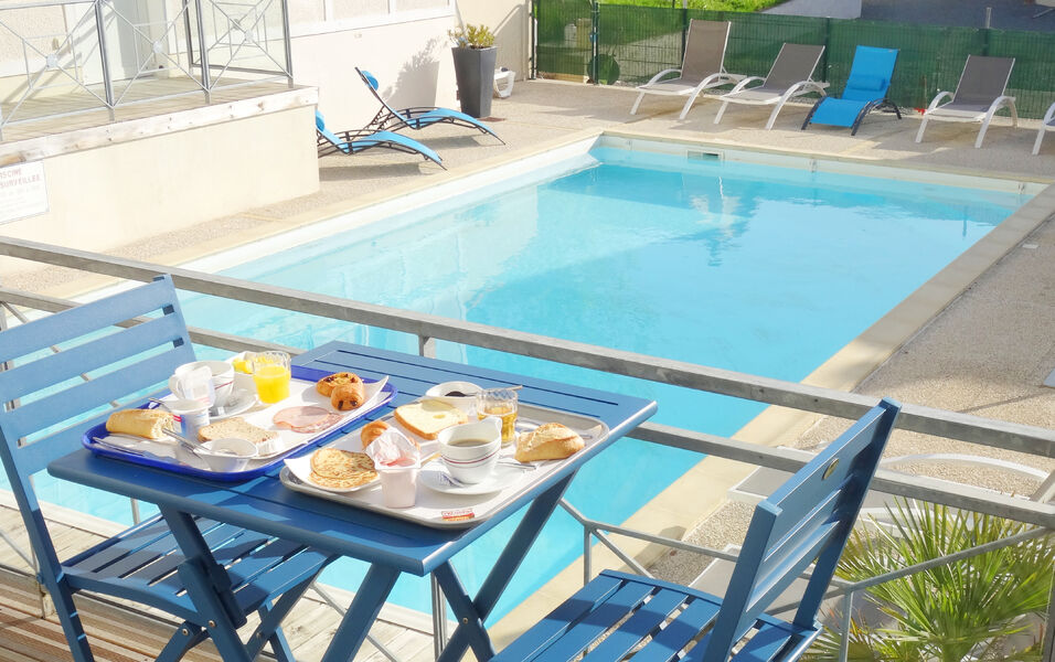 petit déjeuner terrasse