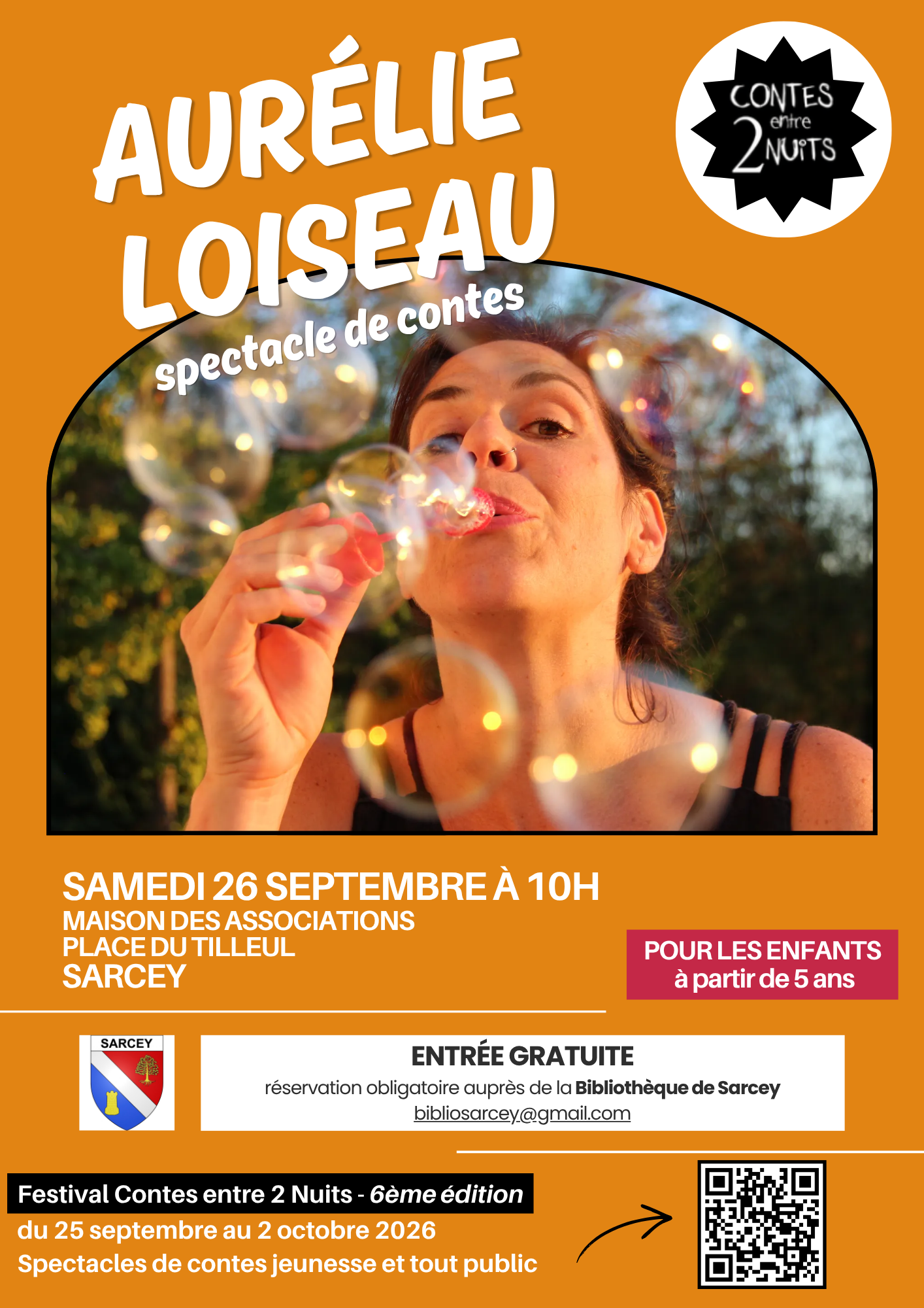 Aurélie Loiseau à Sarcey