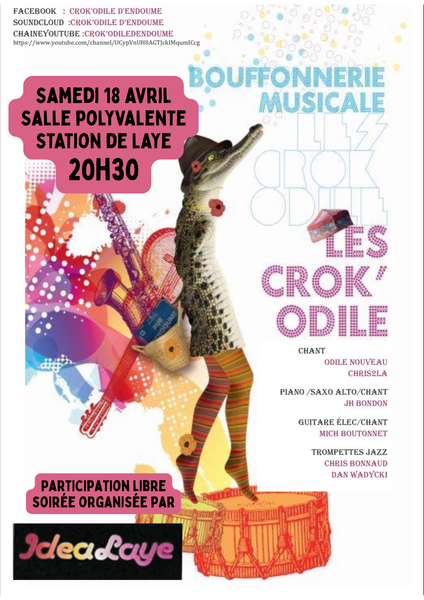 Bouffonnerie musicale par Les Crok'Odile