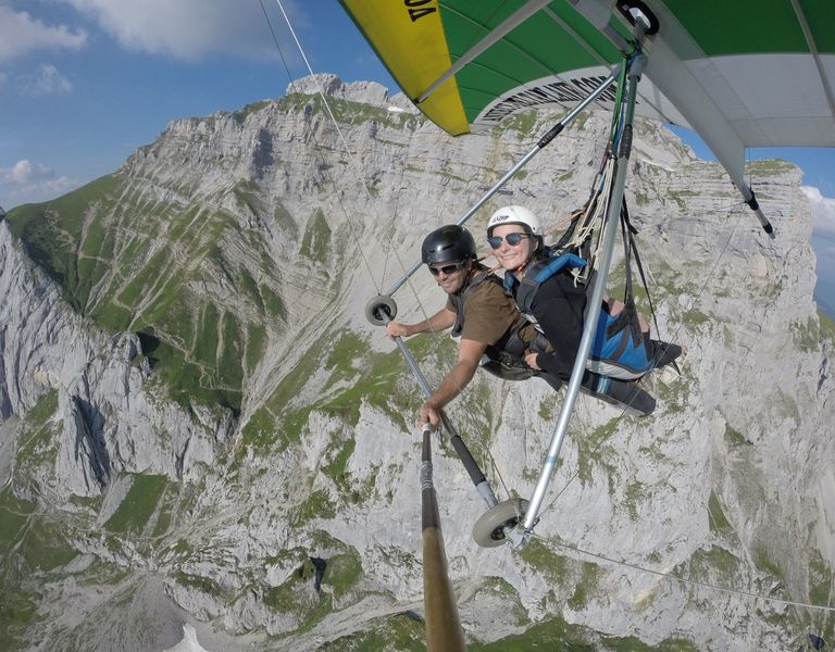 Annecy Deltaplane Col de la Forclaz Doussard