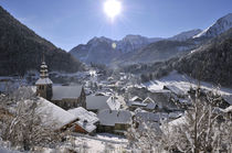 Village d'Abondance en Haute-Savoie