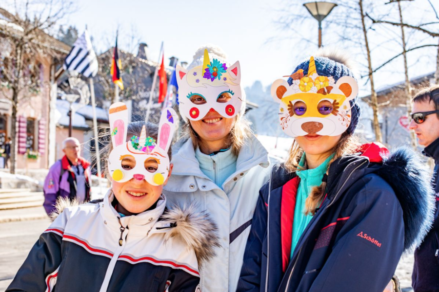 Atelier masque de carnaval