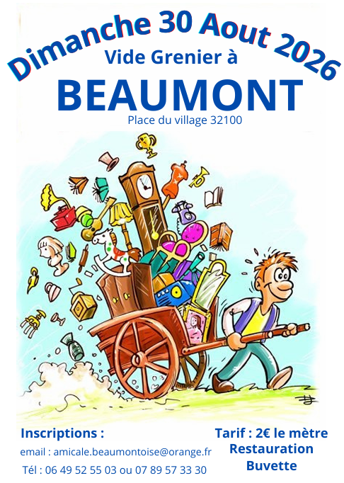 Vide grenier_Beaumont