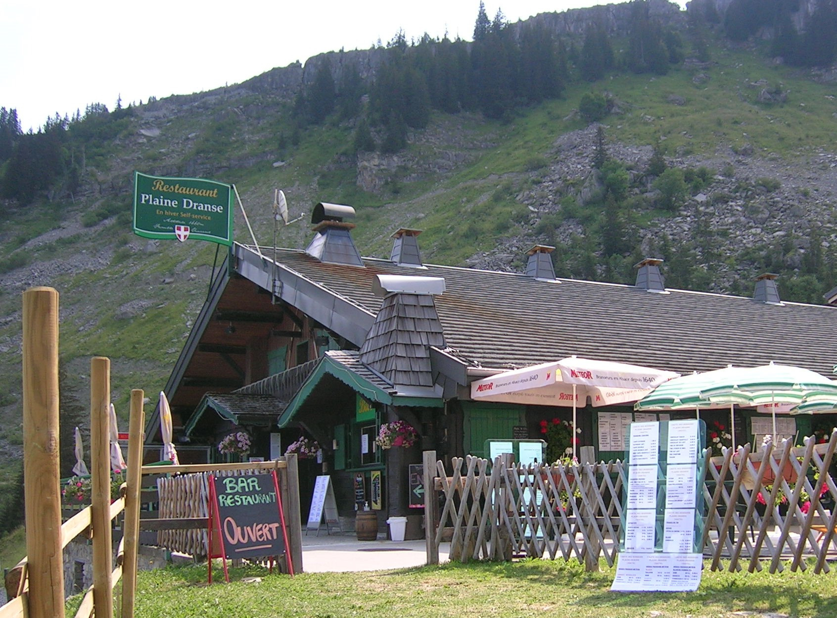 Restaurants d'altitude
