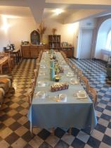 Salle repas du gîte d'étape