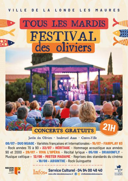Festival de musique des oliviers_La Londe-les-Maures