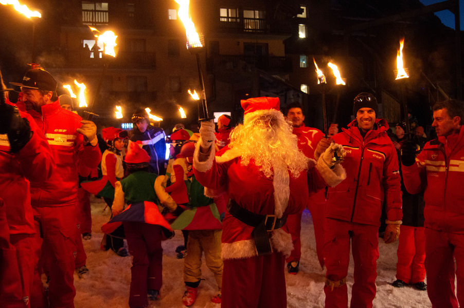 Arrivée du Père Noël
