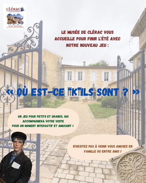 Journées Européennes du Patrimoine au Musée de Clérac