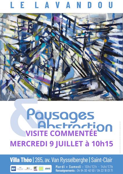 Visite commentée Exposition Abstractions & Paysage_Le Lavandou