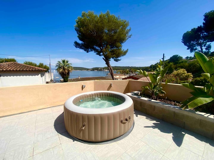 Maison provençale bord de plage