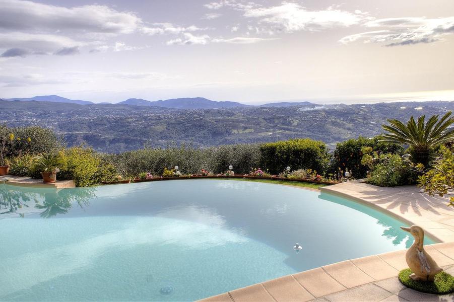 Les Oliviers de St-Jeannet- Vue panoramique 5 - Gîtes de France Alpes-Maritimes