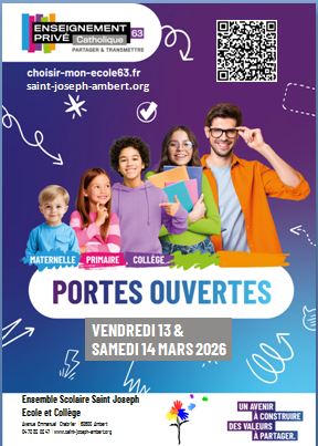 Journée portes ouvertes du collège Saint Joseph // Ambert