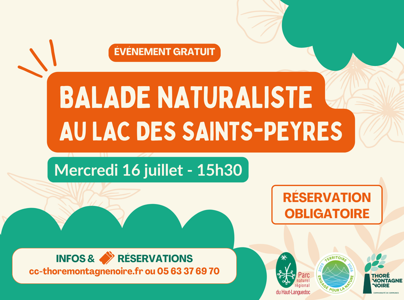Balade naturaliste au lac des Saints-Peyres 