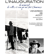 Inauguration du mémorial de celles et ceux qui ont fait Chamrousse_Chamrousse