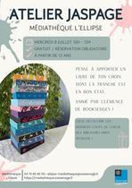 Atelier jaspage et Coups de cœur Id été ado_Sassenage