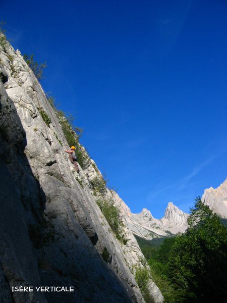 Escalade avec Isère Verticale