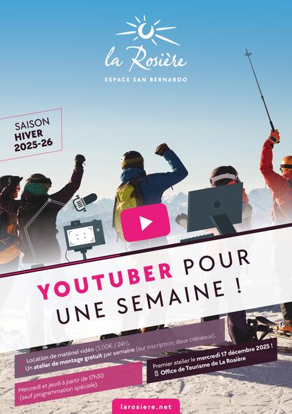 Youtuber pour 1 semaine