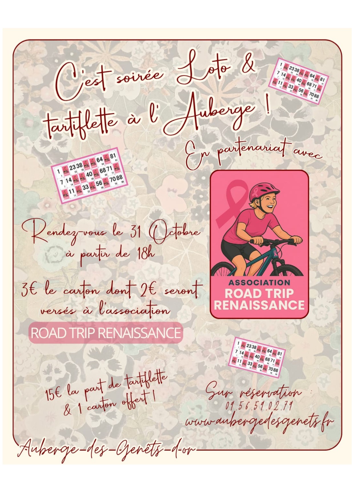 Soirée Loto et Tartiflette