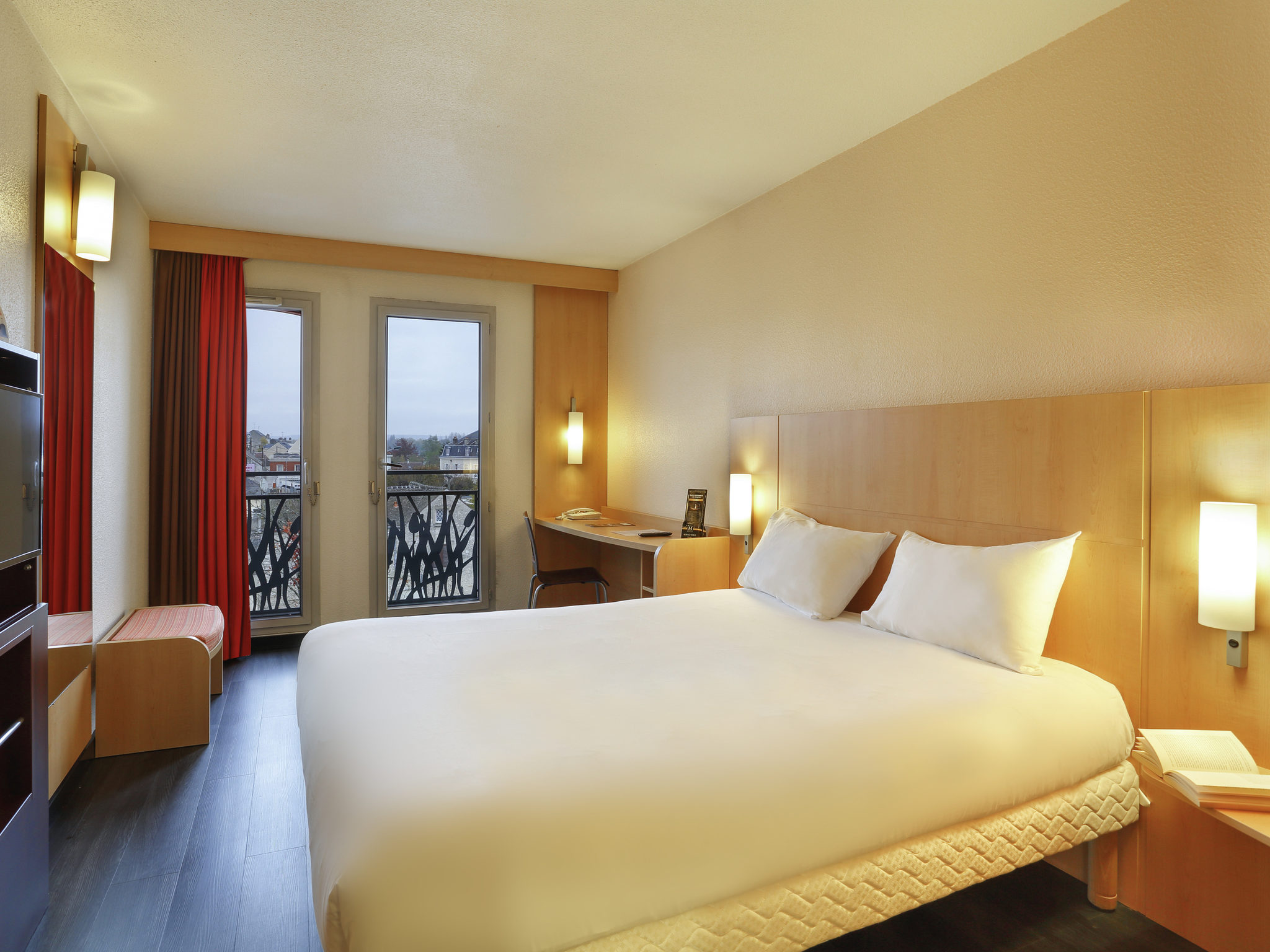 Chambre lit double