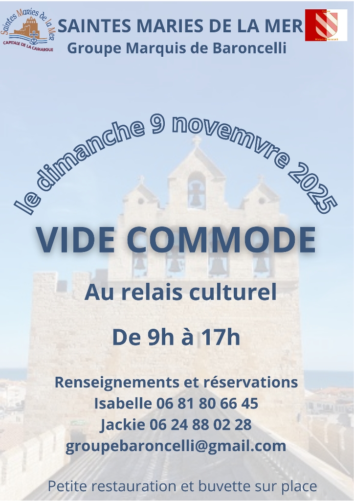 Vide commode Groupe Marquis de Baroncelli