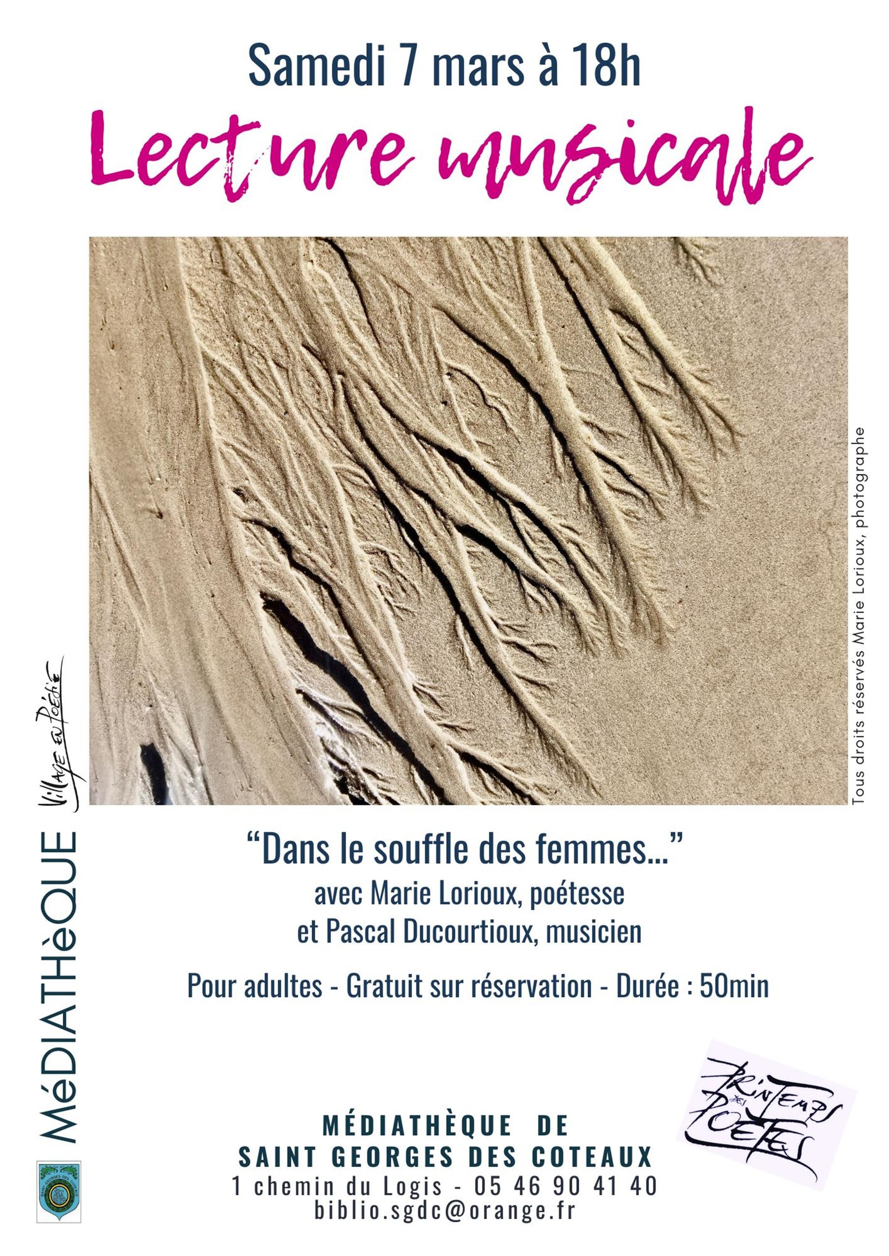 Lecture musicale - Dans le souffle des femmes...