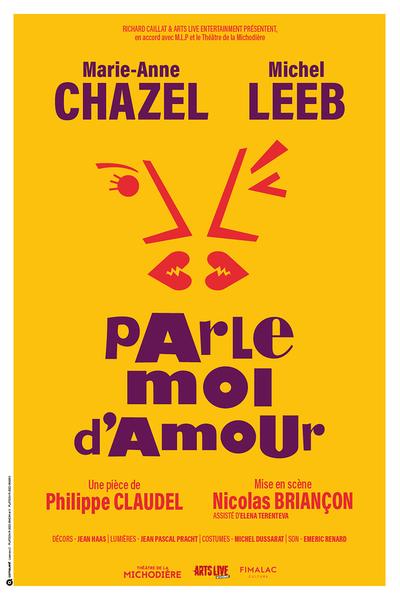 Parle-moi d'amour - Les Théâtrales | Maison de la Culture
