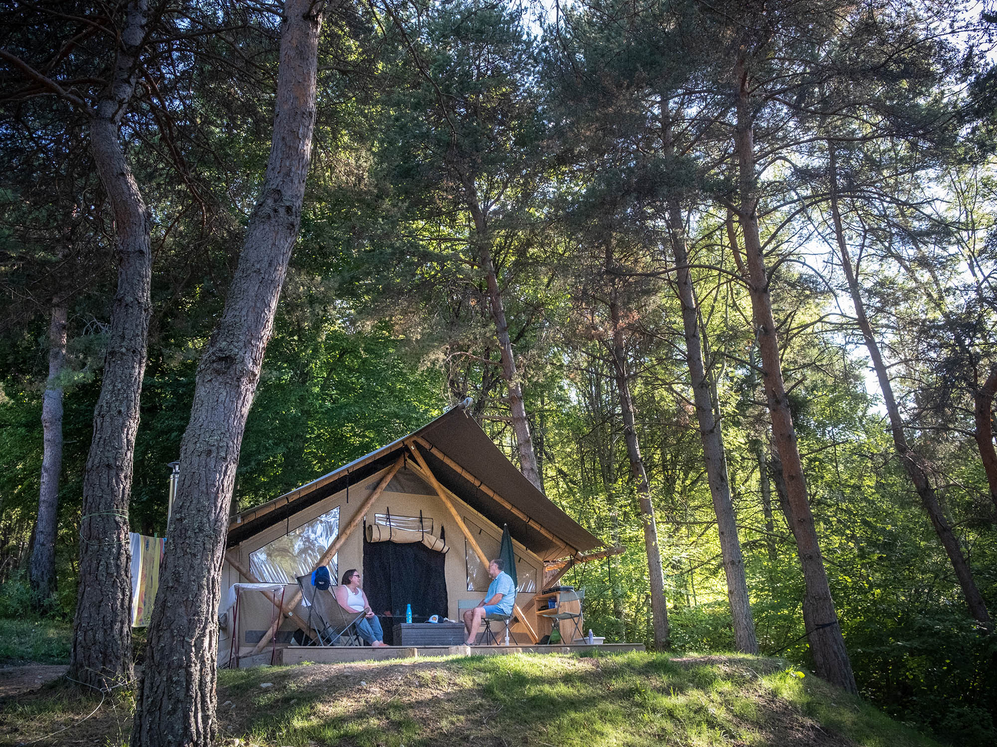 Camping Huttopia Lac de Serre-Ponçon