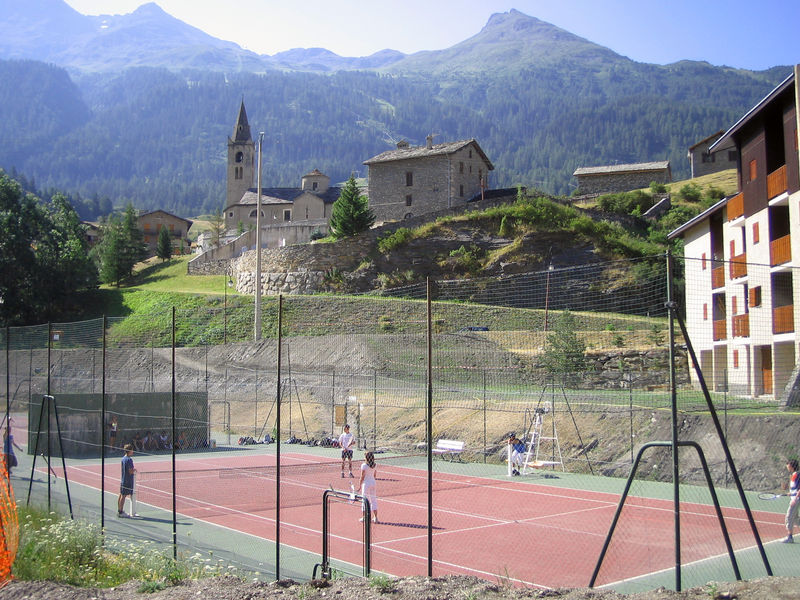Val Cenis terrains de tennis