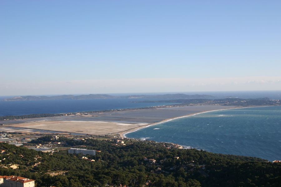 Tombolo Ouest et salins