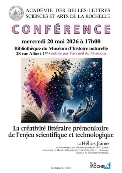 Conférence - La créativité littéraire prémonitoire de l'enjeu scientifique et technologique