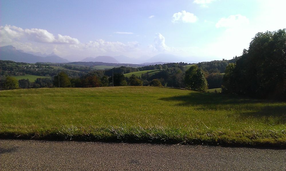 Tour plateau des Bornes Sud