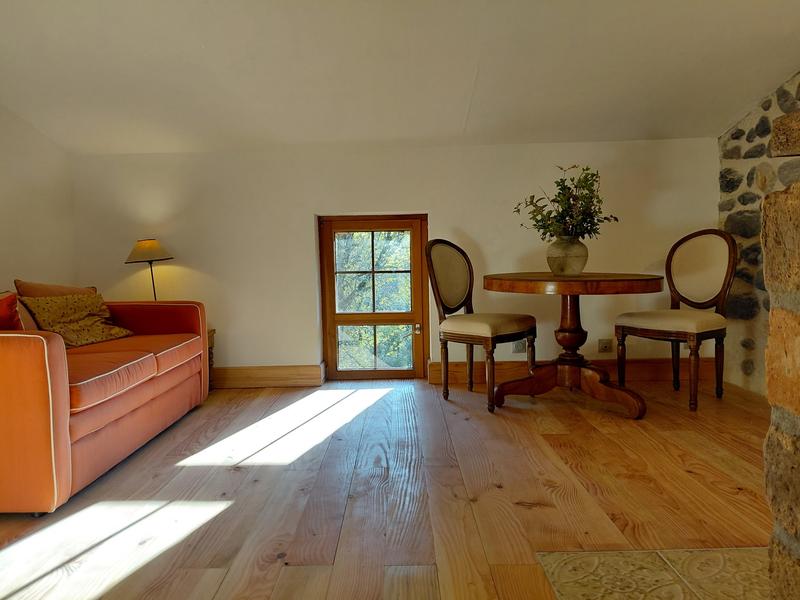 Le coin séjour et repas