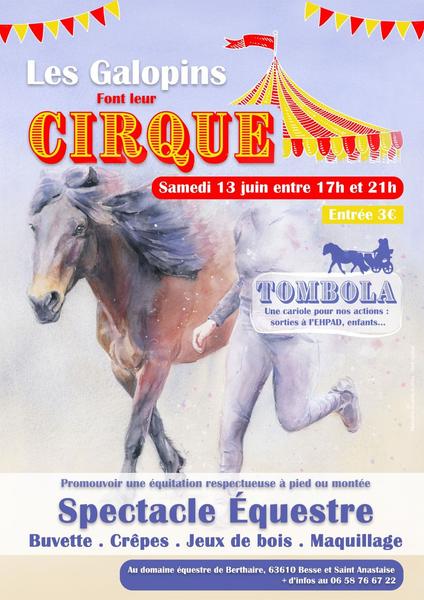 Les Galopins font leur cirque !