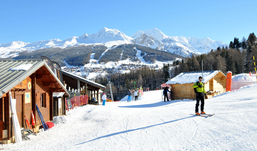 Itinéraire ski de randonnée : Les Coches - Plan Bois