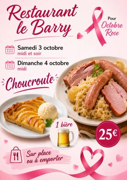 Octobre Rose au Barry