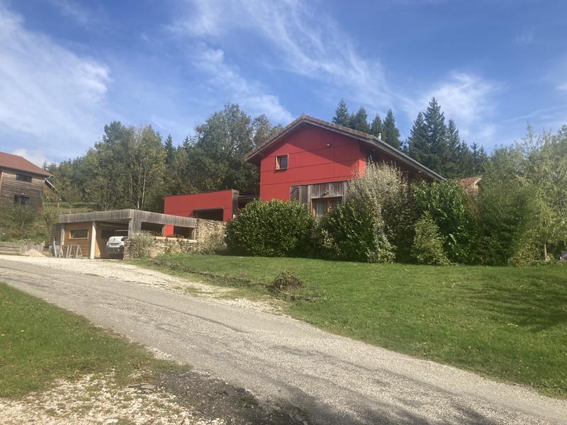Camillou, studio mitoyen à La Chapelle en Vercors mitoyen à la maison des propriétaires