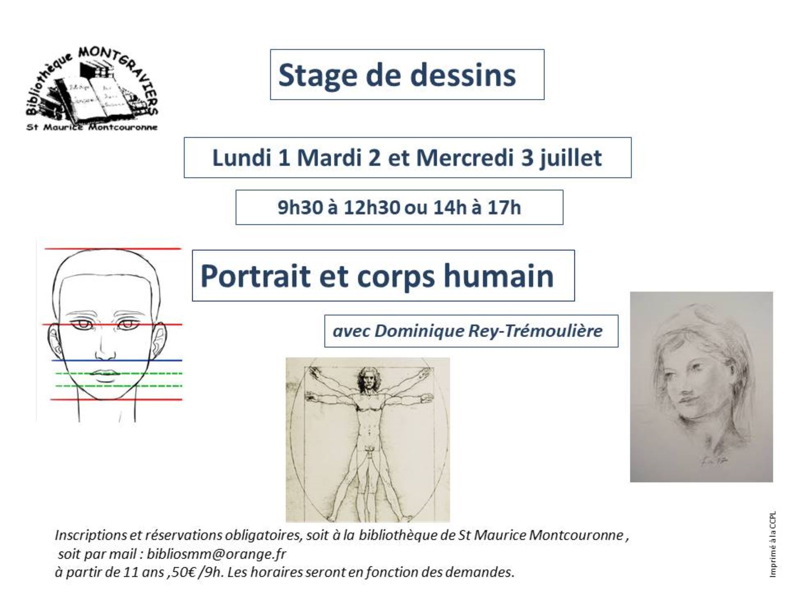 Stade de dessins pour ados, u00e0 Saint-Maurice-Montcouronne