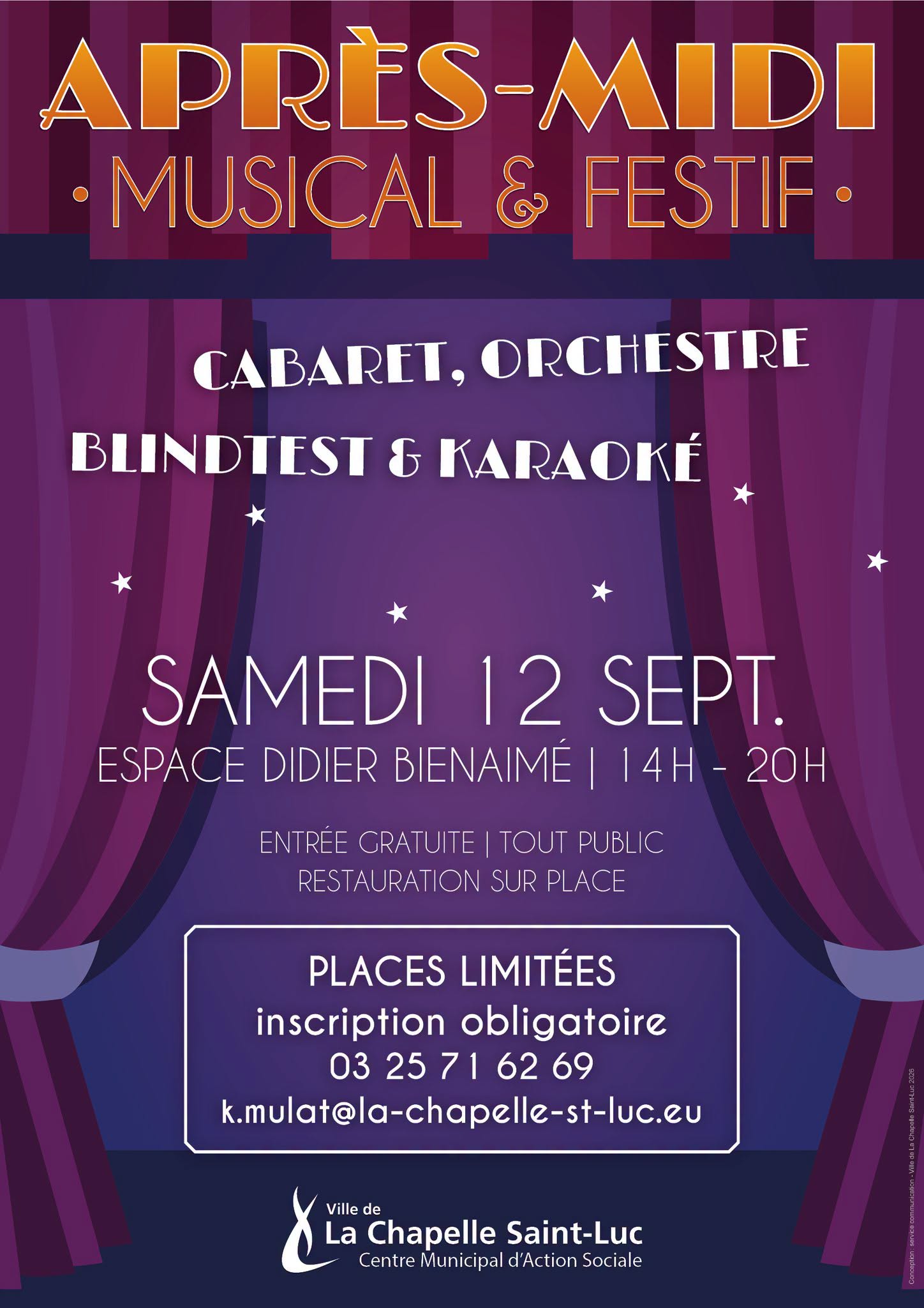 Après-midi musical et festif — visuel événement