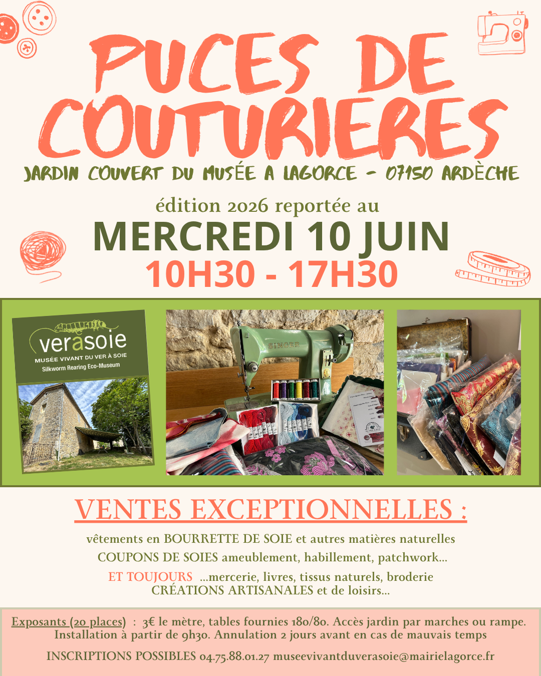 6e Puces de couturières