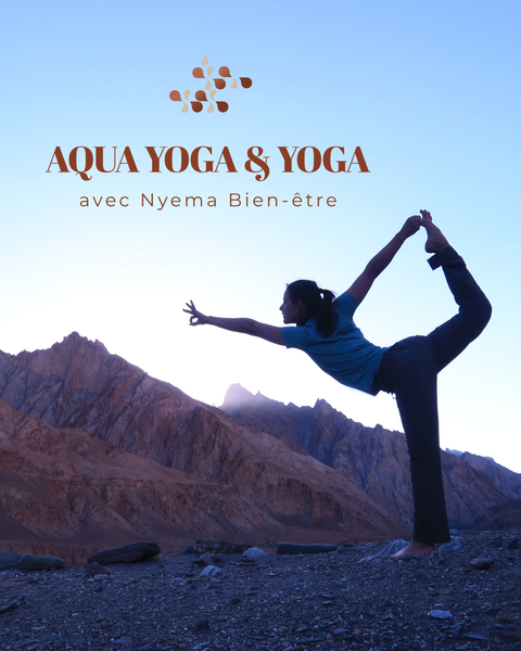Aqua yoga class