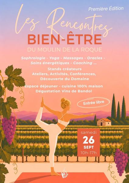 Les rencontres bien-être du Moulin de la Roque_Le Castellet