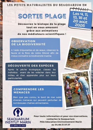 Découvrez la biodiversité du littoral