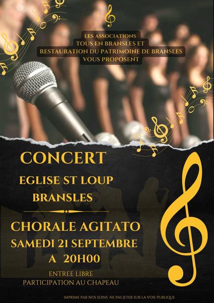 Concert de la Chorale Agitato