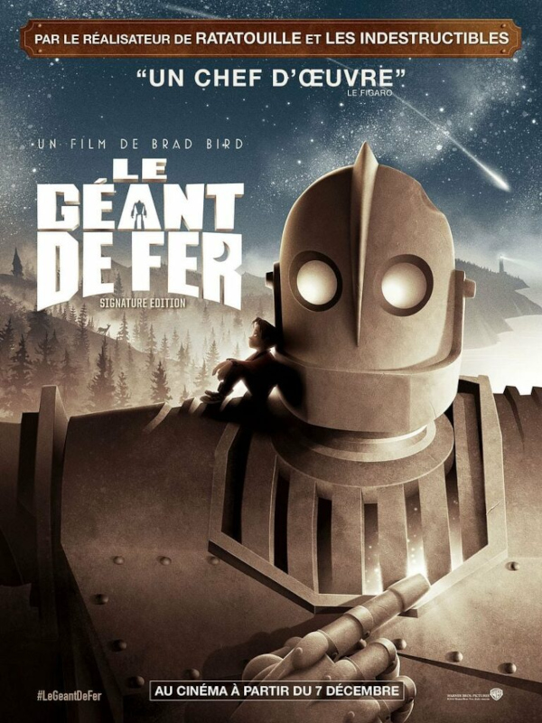 Ciné plein air : Le Géant de fer