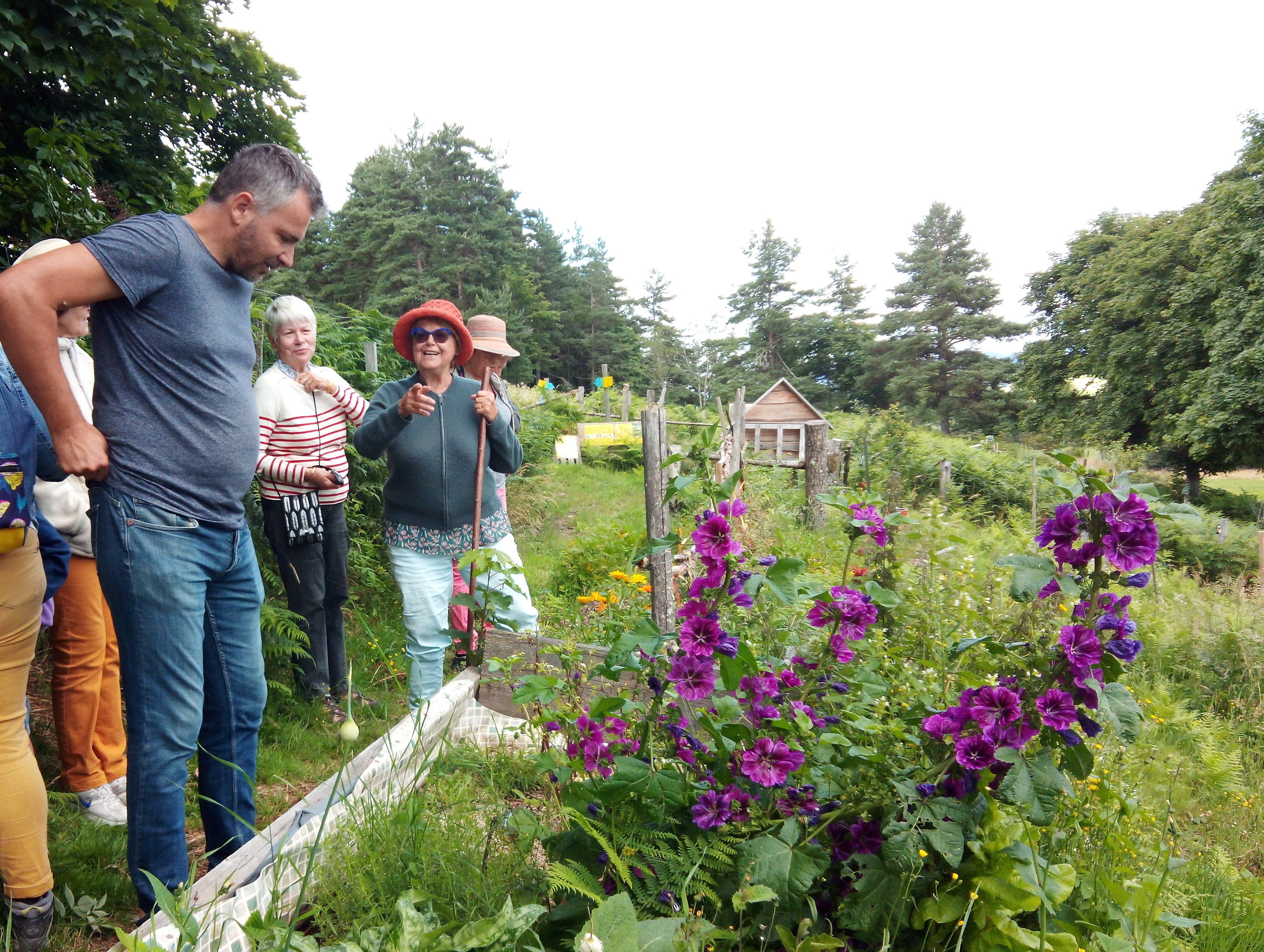 Visite du sentier biodiversité de la Ferme de Brameloup - Les Échappées Estivales®
